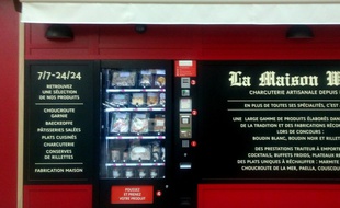 Le distributeur automatique de rillettes.