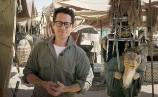 Le réalisateur J. J. Abrams sur le tournage de «Star Wars 7» en mai 2014.