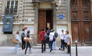 Illustration d'un lycée parisien.