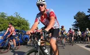Le cycliste Lance Armstrong en juin 2016