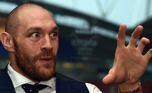 le boxeur britannique Tyson Fury, le 30 novembre 2015 à Bolton.