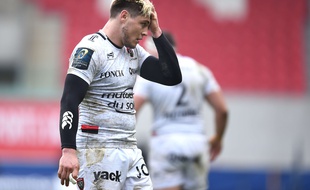 L'arrière du RC Toulon James O'Connor face à Scarlets en coupe d'Europe, le 18 décembre