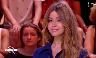 Zahia invitée sur le plateau de Quotidien ce jeudi 27 juin.