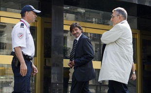 Michel Neyret, à son arrivée au conseil de discipline de la police, le 4 septembre 2012.