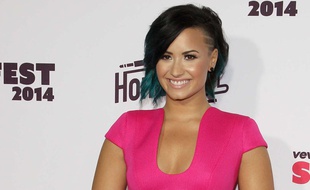 Demi Lovato en octobre 2014 à Santa Monica en Californie.