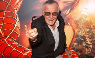 Stan Lee à la première de «Spider-man 2» en 2004.