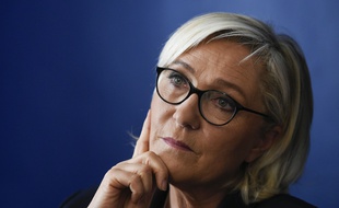 Marine Le Pen en Italie, le 8 octobre 2018.