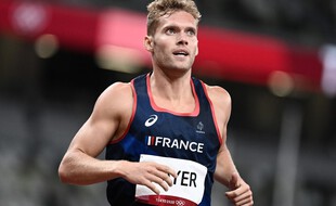 Kevin Mayer, au bord du précipice sur le décathlon.