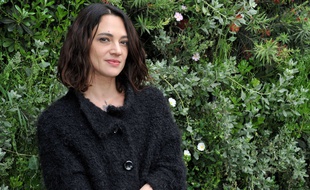 Asia Argento, en Italie le 22 mars 2017