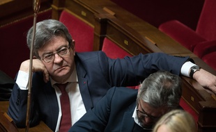 Jean-Luc Mélenchon, le 6 février 2018 à l'Assemblée nationale.