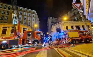 L'incendie a mobilisé une trentaine de pompiers rue Paganini