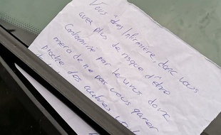 Un message a été laissé sur le pare-brise d'une infirmière dans les Côtes d'Armor.