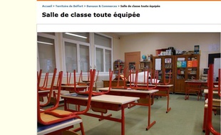 Une classe en vente sur Le Bon Coin.