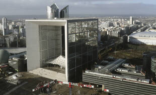 Le quartier des affaires de La Défense, à Paris.