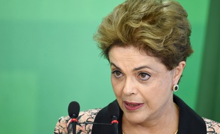 Dilma Rousseff, présidente du Brésil, le 19 avril, à Brasilia.