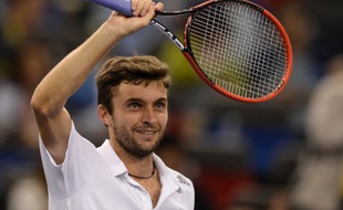 Le joueur français Gilles Simon, le 11 octobre 2014 à Shanghai.