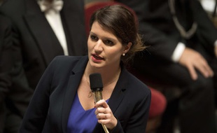 Marlène Schiappa, secrétaire d'État chargée de l'Égalité entre les femmes et les hommes et de la Lutte contre les discriminations.