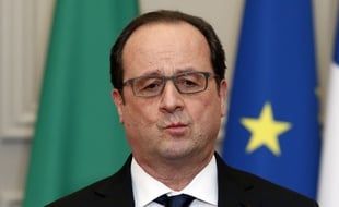 François Hollande, illustration.