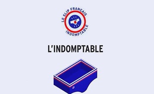 Capture d'écran d'une vidéo présentant «L'Indomptable», le slip qui sent bon du «Slip français».