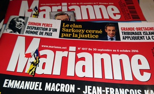 Illustration de l'hebdomadaire «Marianne».