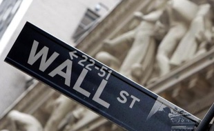 Wall Street à New York, le 16 août 2007