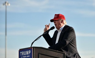 Le candidat républicain Donald Trump lors d'un discours à Sacramento (Californie), le 1er juin 2016