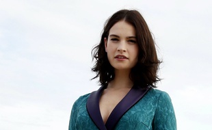 L'actrice Lily James (