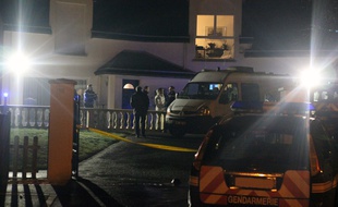 La maison où un couple sans vie a été retrouvé le 30 janvier 2019 à Ossé, près de Châteaugiron.