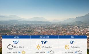 Météo Grenoble: Prévisions du vendredi 17 septembre 2021
