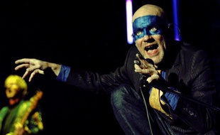 Le chanteur du groupe R.E.M., Michael Stipe, en 2005.