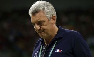 Claude Onesta lors des JO 2016.