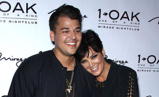 Les stars de la télé-réalité Rob Kardashian et Kris Jenner