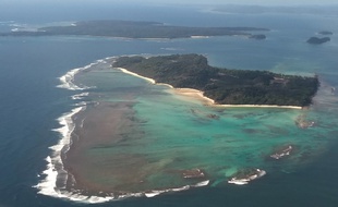 L'île de la mer d'Andaman