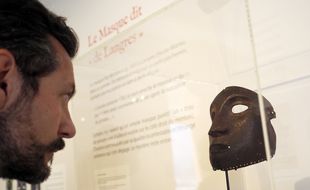 Le Masque de Langres est exposé pour la première fois hors de son musée d'origine