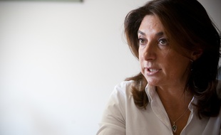 Martine Vassal, conseillère générale, à Marseille le 27 octobre 2011.