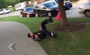 Un policier américain qui manifestement en fait un peu trop - Le Rewind (video)