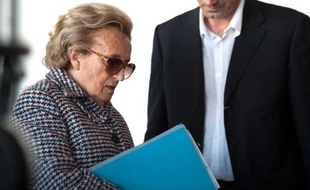 Bernadette Chirac, le 14 septembre 2012, à Eyrein, près de Tulle.