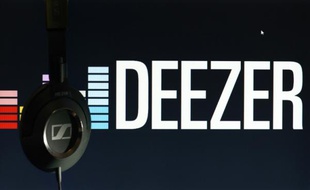 Le logo de Deezer.