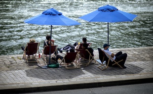 Les quais de Seine, le 28 juillet dernier.