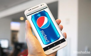 Un visuel du Pepsi 1, le smartphone actuellement développé par Pepsi