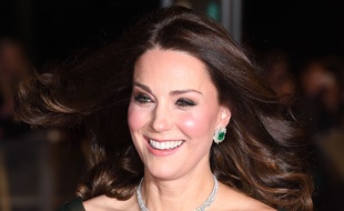 Kate Middleton, à la cérémonie des BAFTA, à Londres, le 18 février 2018.