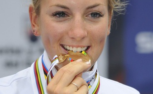 Pauline Ferrand-Prevot a remporté le titre de championne du monde sur route, le 27 septembre 2014, à Ponferrada (Espagne).