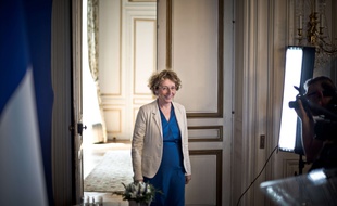 Muriel Pénicaud au ministère du Travail le 28 juin 2017.