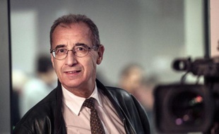 Le chef des élus FN au conseil régional Nord-Pas-de-Calais-Picardie, Philippe Eymery, le 9 décembre 2015 à Lille