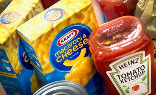 Illustration de produits du groupe agroalimentaire américain Kraft Heinz.