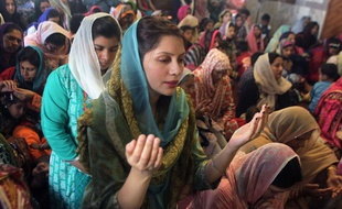 Une femme au Pakistan.