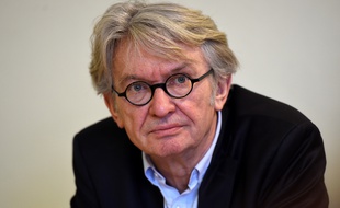 Le leader du parti FO, Jean-Claude Mailly en conférence de presse à Paris, le 29 mars 2017.