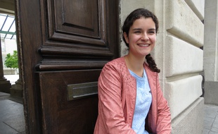 Elise, 17 ans, a obtenu 18,3 de moyenne générale au bac S