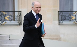 Le ministre français des Affaires étrangères Laurent Fabius à Paris le 18 février 2015