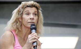 Frigide Barjot, porte-parole du collectif «Manif pour tous»
